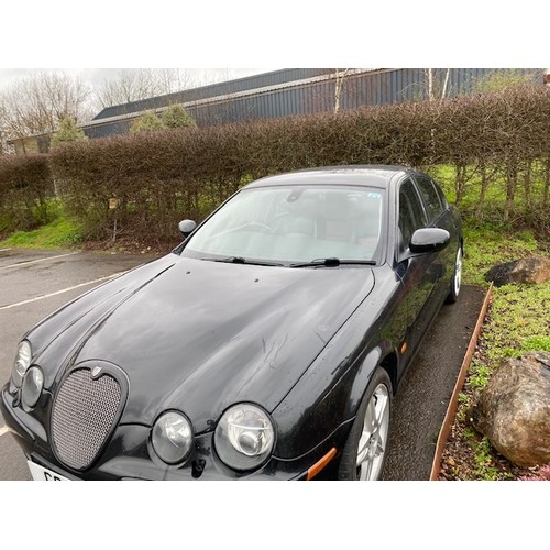 5429 - Jaguar S-Type V8 R Auto 4dr Saloon, Reg G6 KDV, 28/06/2002, 6 speed auto Supercharged petrol 4196 cc... 