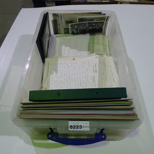 8223 - A quantity of various interesting documents mainly all relating to Dave Smith ex manager of Mansfiel... 