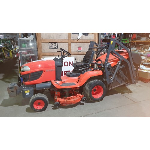 5421 - 1 Kubota garden tractor ride on mower model G32-2 / HD, no. G23-230178, YOM 2013, 1548.5 hours, with... 