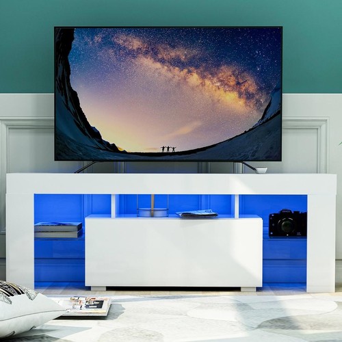 389 - 1 Fityou TV stand for TVs up to 51 inches RRP £229. Boxed and requires assembly