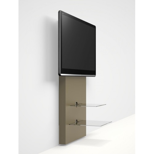 408 - 1 Dorel Home wall hung TV stand type ADME/2S-MDF. Boxed and requires assembly