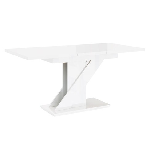 413 - 1 Meva modern style table, no other details visible. Boxed and requires assembly