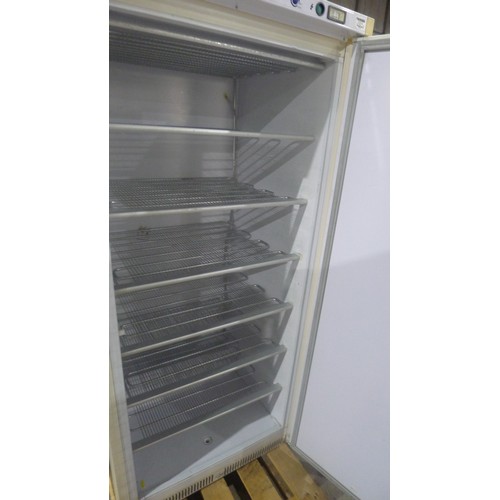 3079 - An upright commercial freezer, no make or model visible - 240v trade