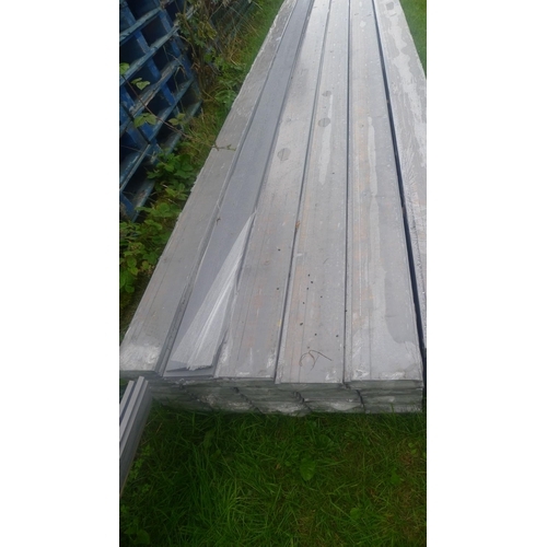 552 - 6 packs of  Q-Clad grey painted exterior quality timber cladding by Timber Cladding Company. Each pa... 