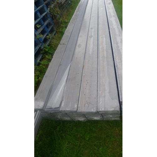 553 - 6 packs of grey  Q-Clad painted exterior quality timber cladding by Timber Cladding Company. Each pa... 