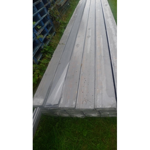 555 - 6 packs of   Q-Clad grey painted exterior quality timber cladding by Timber Cladding Company. Each p... 