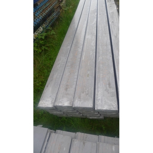 558 - 6 packs of Q-Clad  grey painted exterior quality timber cladding by Timber Cladding Company. Each pa... 