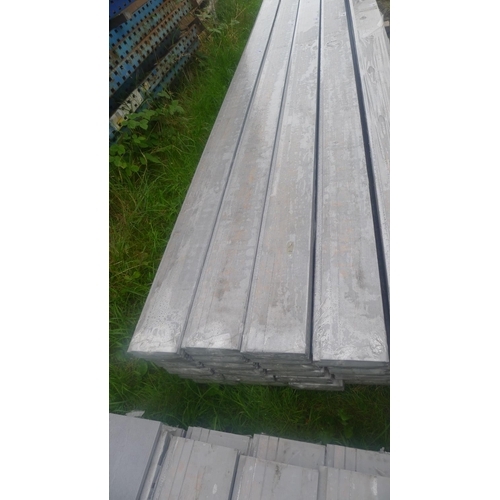 559 - 6 packs of  Q-Clad grey painted exterior quality timber cladding by Timber Cladding Company. Each pa... 