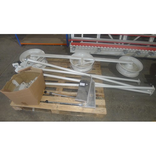 353A - A Striebig wall saw type 870 SSD2, machine number 52919, 3ph. Overall the cutting frame is approx 5m... 