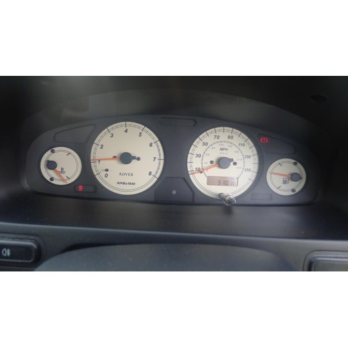 781 - Rover 45 IXL 16v 5dr hatch silver, Reg WJ03 SYY, 01/03/2003, 5 sp manual petrol 1796cc, Mileage 31,0... 