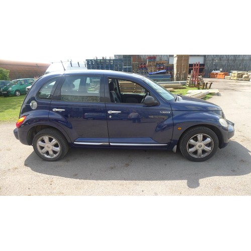 779 - Chrysler PT Cruiser Limited, 5dr Hatch, Reg WA05 WCL, 31/05/2005, 5sp manual petrol, 2429cc, Blue, M... 