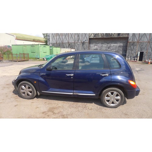 779 - Chrysler PT Cruiser Limited, 5dr Hatch, Reg WA05 WCL, 31/05/2005, 5sp manual petrol, 2429cc, Blue, M... 