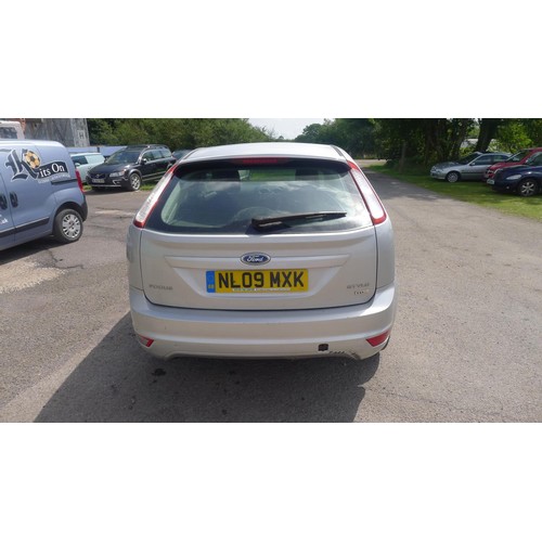 783 - Ford Focus Style TD 115 5 dr hatch, Reg NL09 MXK 01/03/2009, 5 sp manual diesel 1753cc, Mileage 90,8... 