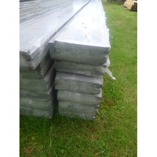 551 - 6 packs of Q-Clad grey painted exterior quality timber cladding by Timber Cladding Company. Each pac... 