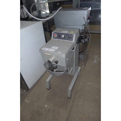 3088 - A commercial spiral mixer by Crypto Peerless type EL10 no bowl or mixing attachments - 240v trade