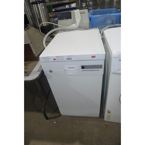 3092 - A slimline (45cm) dishwasher by Siemens type SG13G1S - 240V trade