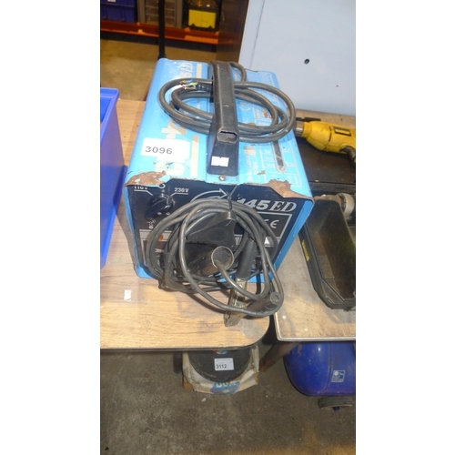 3096 - 1 welder by Clarke Weld type 145ED, 240v