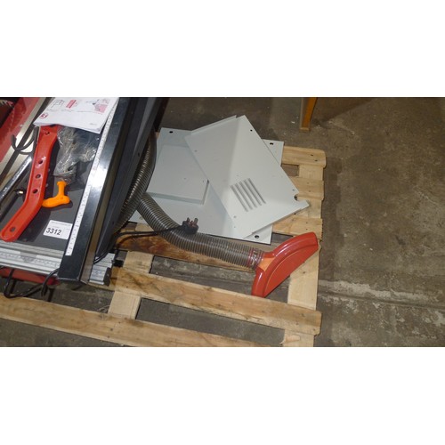 3312 - 1 table saw type Craft AC216TS, 216mm, 230v (SP018367) RRP £699. This machine was returned within a ... 