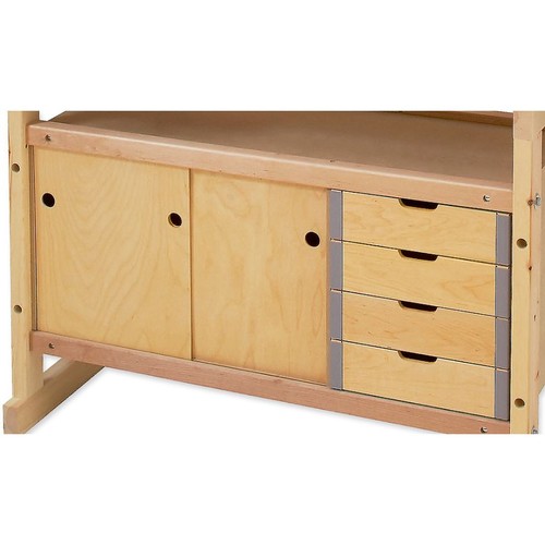 3326 - A Sjobergs drawer and cupboard kit type 0042 (to suit a Nordic Plus 1450 bench but no bench is inclu... 