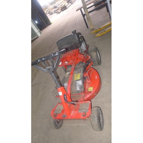 3214A - 1 ride on petrol engine lawn mower by Snapper model 7800659. Please note that the pull start require... 