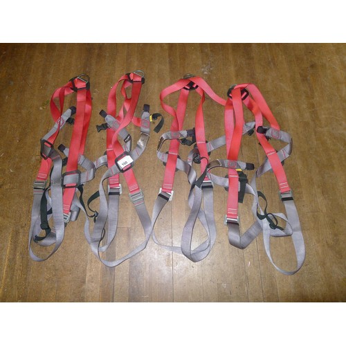 100 - 4 x adult full size harnesses by Camp Safety - Situated in side building (The Old Bar)