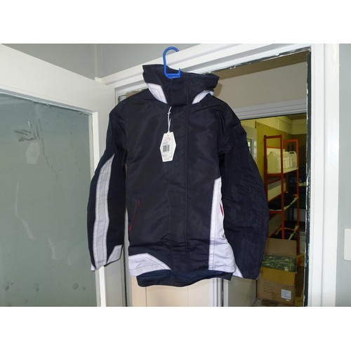 384 - 1 blue sailing jacket by Bainbridge side S