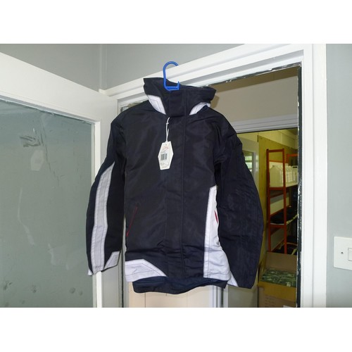 386 - 1 blue sailing jacket by Bainbridge side S