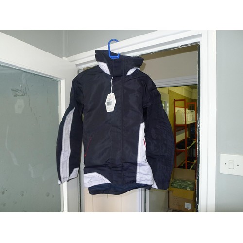 388 - 1 blue sailing jacket by Bainbridge side S