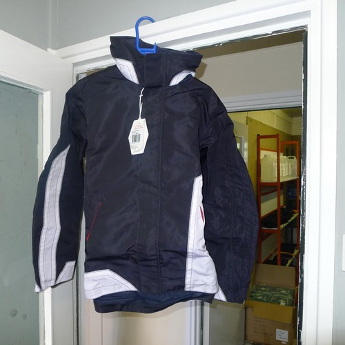 391 - 1 blue sailing jacket by Bainbridge side XS