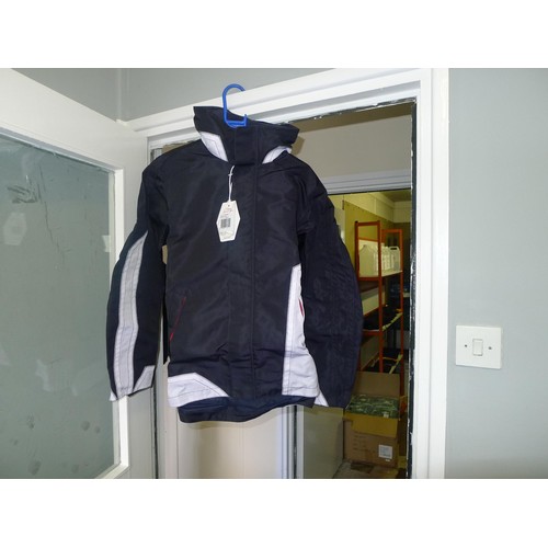 393 - 1 blue sailing jacket by Bainbridge side XS