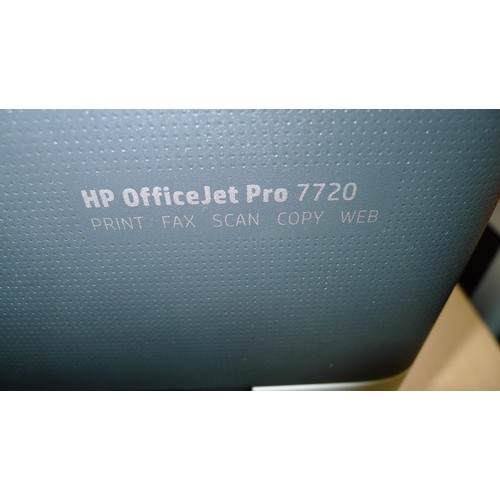 395 - 1 Hewlett Packard  multi function printer model Officejet Pro 7720