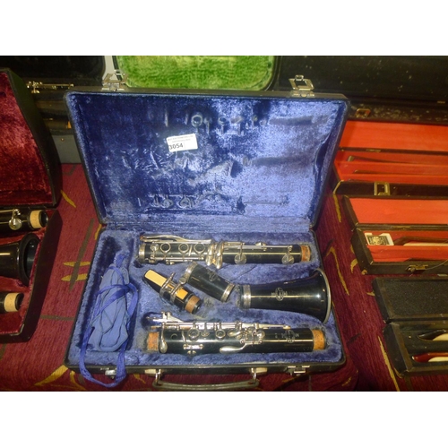 3054 - A Buffet B12 clarinet with matching case