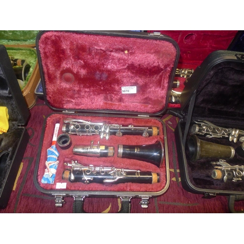 3070 - A Yamaha Bagini ycl 26 clarinet with original carry case