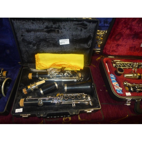 3073 - An Olds clarinet with carry case