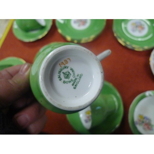 3290 - 3 part decorative tea sets