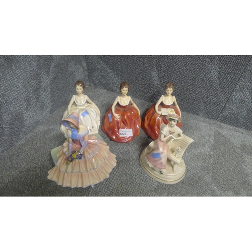 3225 - 3 Francesca Art China figures 