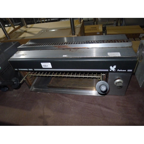 1061 - A commercial stainless steel gas fired Steakhouse Grill by Falcon - trade