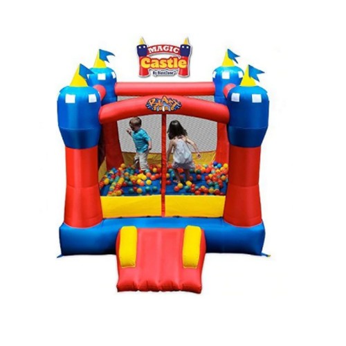 2092 - A Blast Zone inflatable bouncy castle / house RRP £695 approx 8.5ft wide x 11ft long x 8ft high - Pl... 