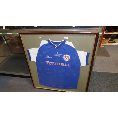 Millwall FC FA Cup Final 2004 ホームシャツ 2003/04 MILLWALL Vintage Strikeforce FA Cup Final Home