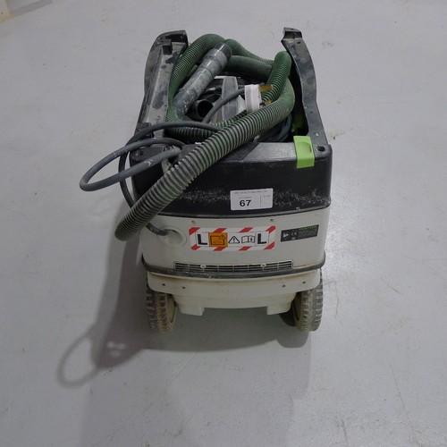 67 - A Festool mobile dust extractor type Cleantex CTL 26E, 240v