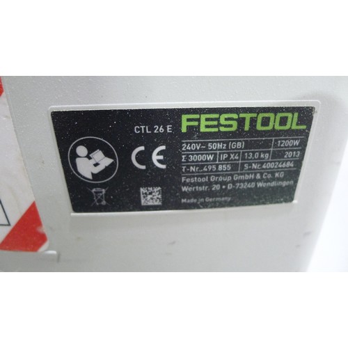 67 - A Festool mobile dust extractor type Cleantex CTL 26E, 240v