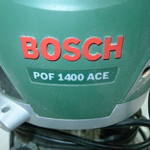 79 - A Bosch router type POF 1400 ACE, 240v - NO fence or plastic carry case is included