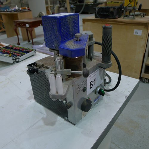 81 - A Felder contour edge banding machine for curved / round edges, 240v - Please note that the attached... 