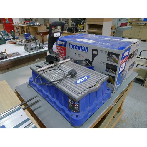 84 - 1 Kreg Foreman professional grade pocket hole machine 240v