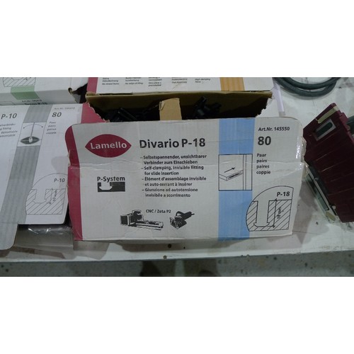 91 - 1 Lamello Zeta P2 biscuit jointer for P System connectors, 240v,  in a Systainer plastic case and su... 