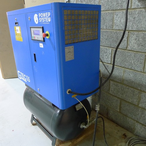 101 - A workshop compressor by Power System model G-TEC 5.5/270+DF 8 C, YOM 2012, 400v /3ph, 3432 hours