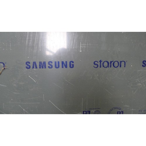 125 - 3 lengths of Samsung Staron dark grey kitchen work top type ST023 3680 12 0941999551, each length is... 