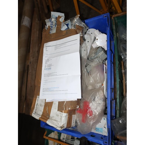 1073 - 1 pallet containing a quantity of various items relating to garage door and gate installation / cont... 