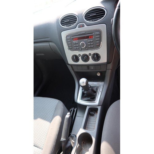 1718 - Ford Focus Style 5 dr Hatchback, silver, Reg WG57 TZY , 1st reg 31/12/2007, 5 spd manual petrol 1596... 