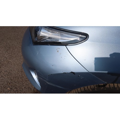 1719 - Toyota Auris Icon Valvematic  5 dr hatchback, Blue, Reg WJ63 VOH,  1st reg 30/09/2013, 6 spd manual ... 